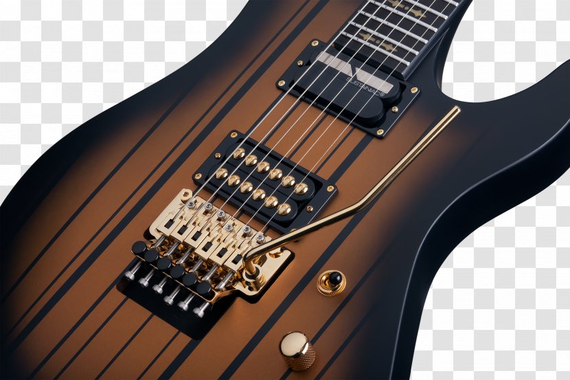 Electric Guitar Bass Schecter Research Synyster Gates - Acoustic Transparent PNG