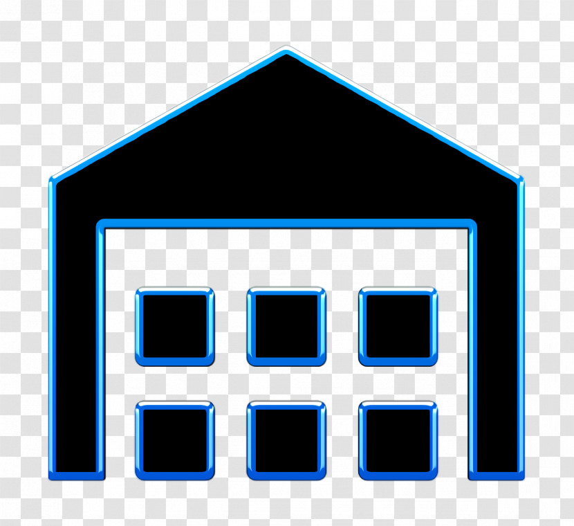 Warehouse With Boxes Icon Sharing Out Icon Stockroom Icon Transparent PNG