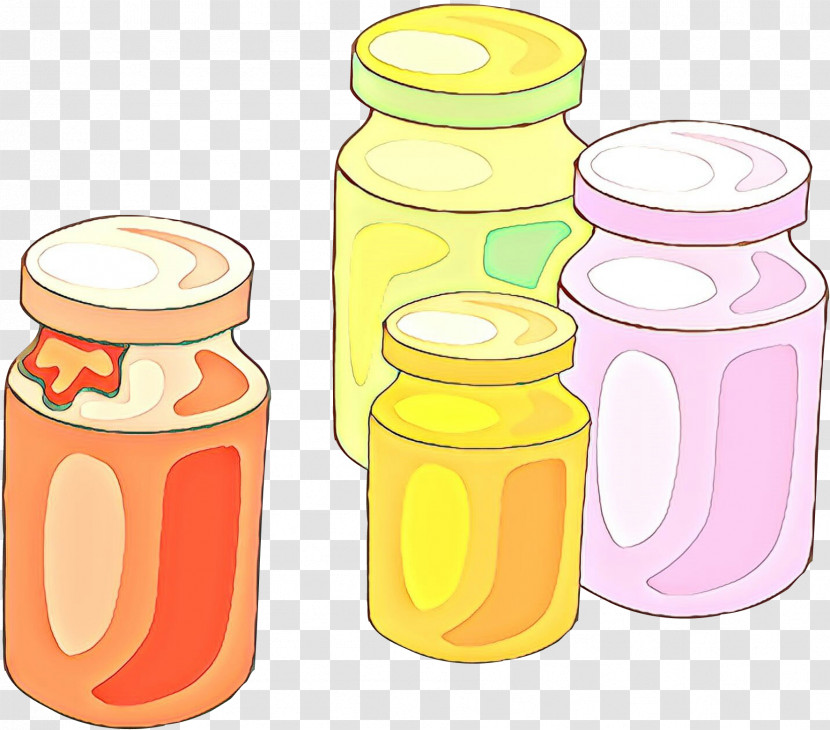 Food Storage Containers Mason Jar Bottle Transparent PNG