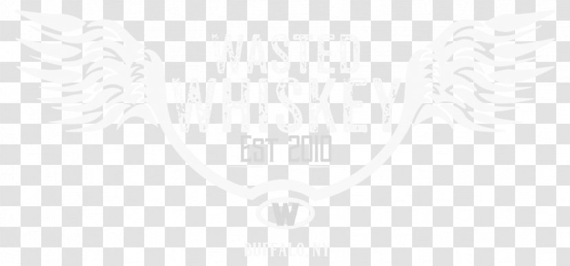 Brand White Line Art - Wasted Transparent PNG