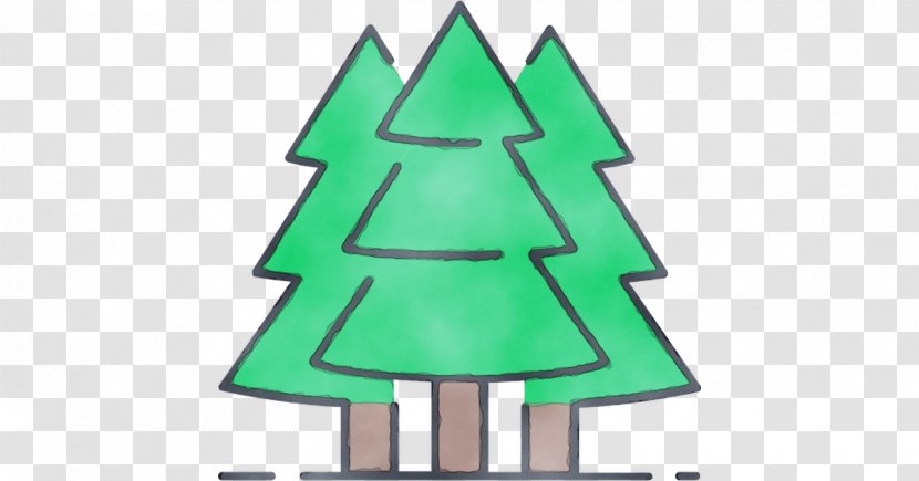 Christmas Tree - Paint - Interior Design Pine Family Transparent PNG