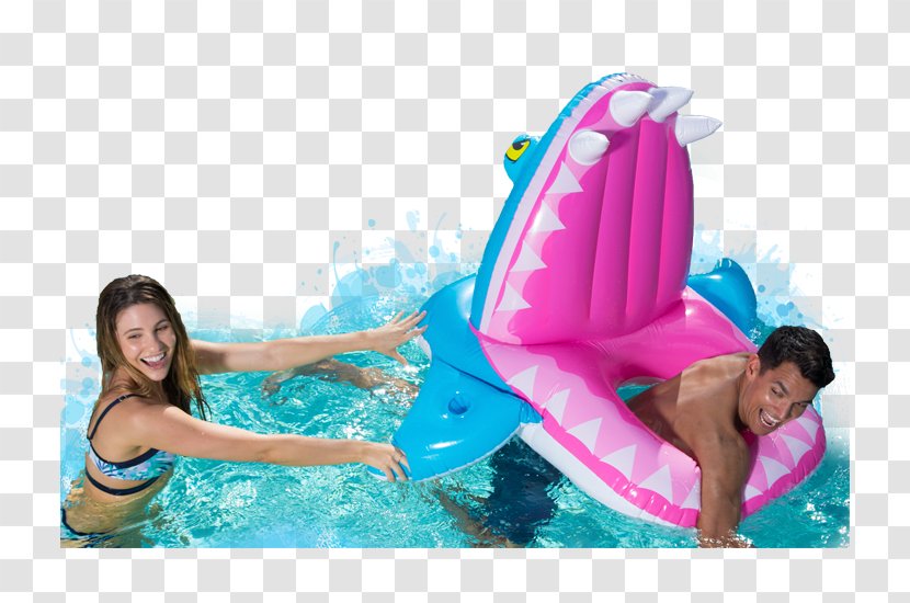 SwimWays Spring Float Swimming Pools Eaten Alive Pool Float, Shark - Watercolor - Floats Transparent PNG