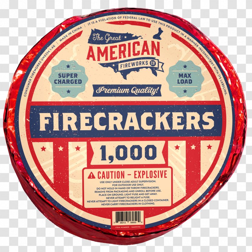 Firecracker Fireworks Retail Bomb - Wholesale Transparent PNG