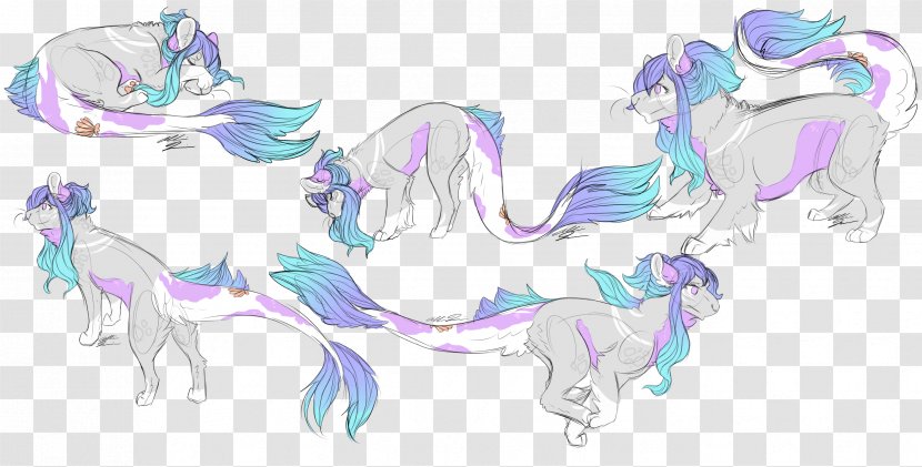 Horse Line Art Sketch - Tree Transparent PNG