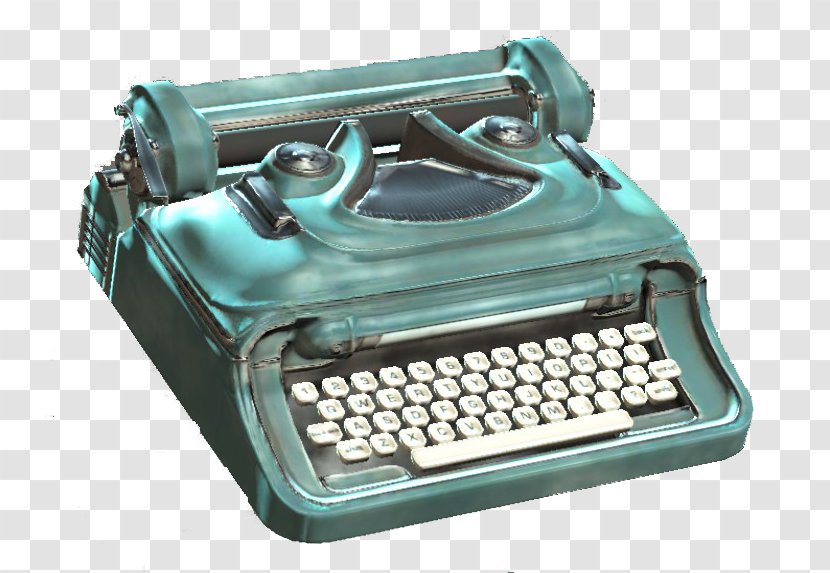 Typewriter Fallout 4 Office Supplies Carlisle - Wiki Transparent PNG