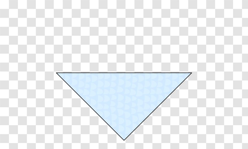 Line Triangle Point - Aqua - Paper Crane Transparent PNG