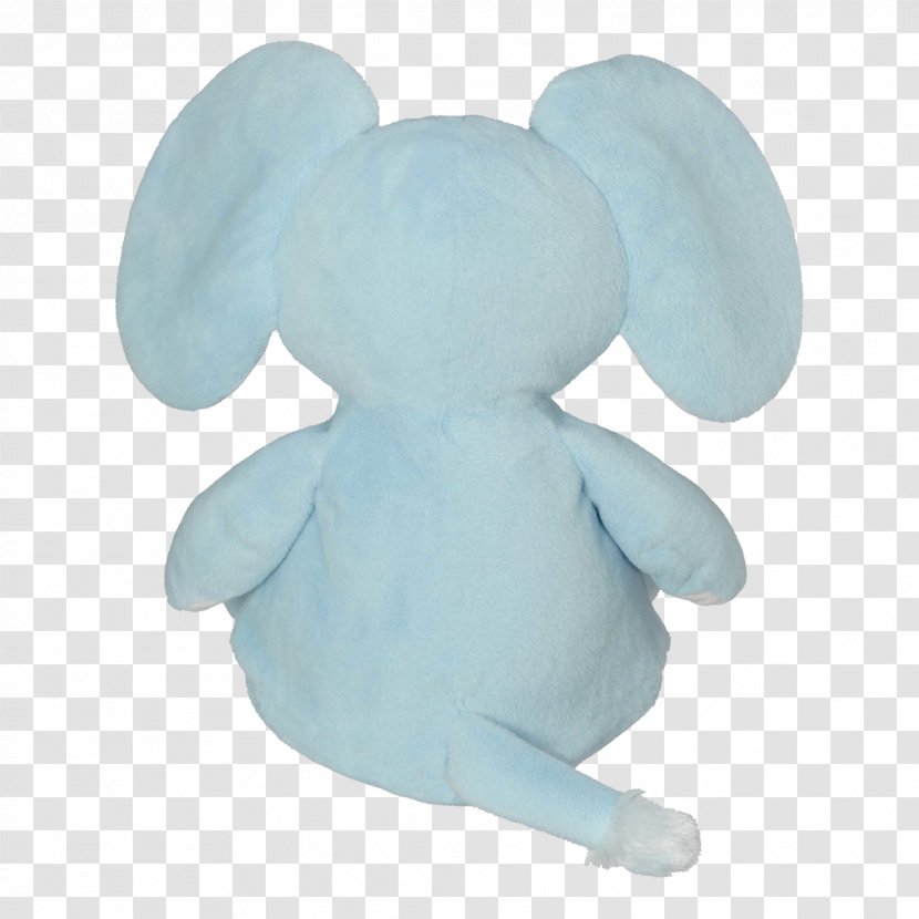 Embroidery Elephantidae Stuffed Animals & Cuddly Toys Turquoise Plush - Bernard Seigal - Elephant Water Transparent PNG