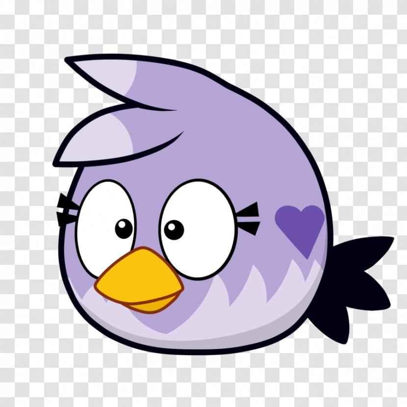 Angry Birds Space Star Wars Purple Pattern - Machine Embroidery - Bird Transparent PNG