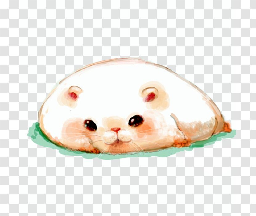 Hamster Mouse Rat Kitten Whiskers - Cartoon - Fat Transparent PNG