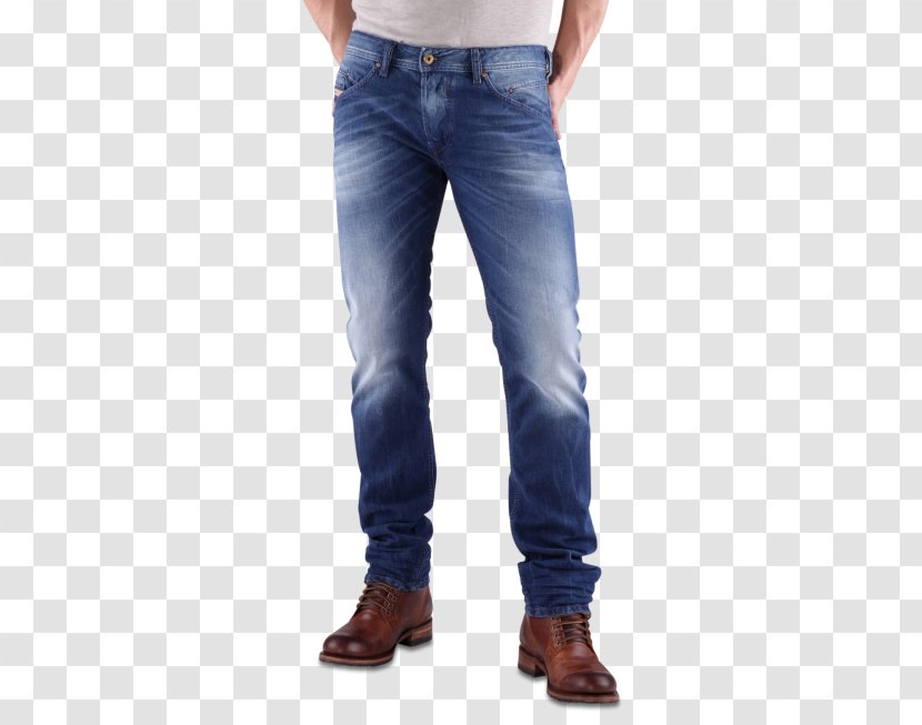 Jeans Denim Slim-fit Pants Clothing Diesel - Fashion - Mens Transparent PNG