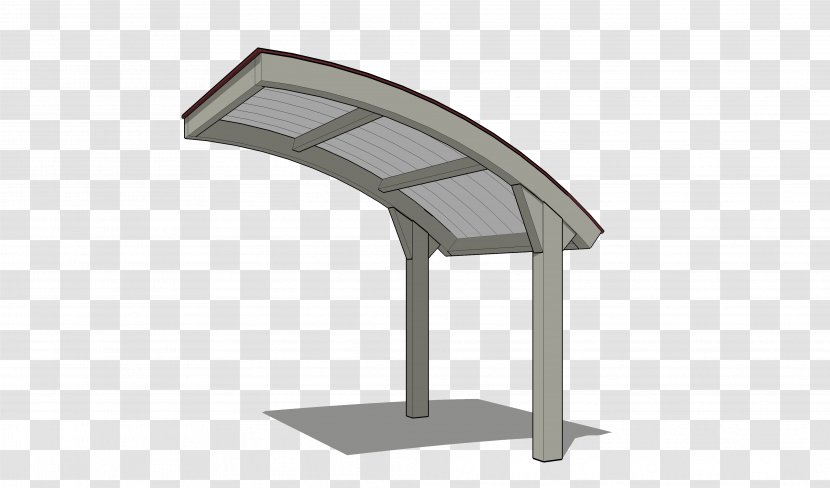 Roof Cantilever Carport Truss Canopy - Structure - Metal Transparent PNG