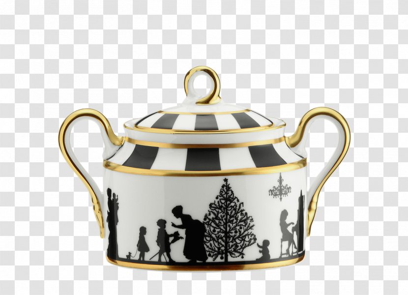 Doccia Porcelain Tableware Teapot Ceramic - Stovetop Kettle - Sugar Bowl Transparent PNG