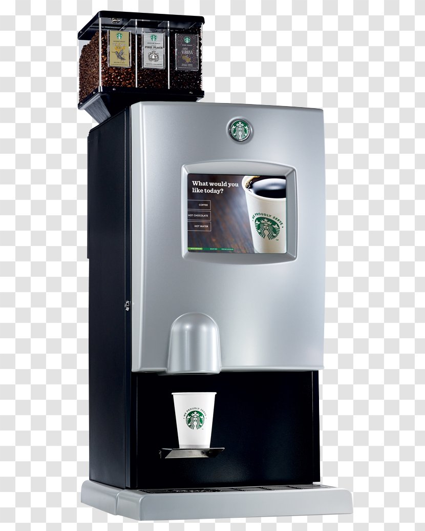 Coffee Tea Hot Chocolate Starbucks Cup - Machine Transparent PNG