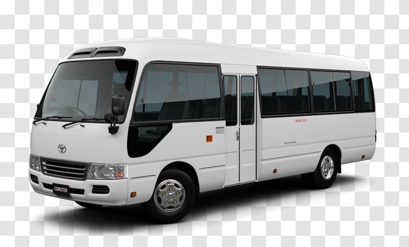 Toyota Coaster Bus Car Hilux - Taxi Transparent PNG