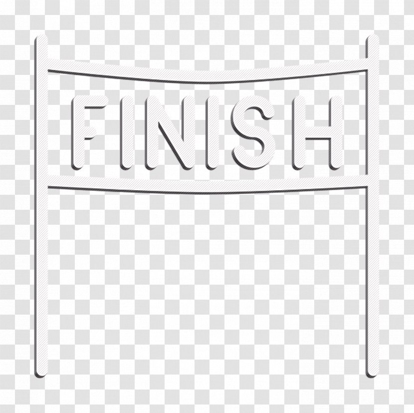 Finish Icon Sports Icon Transparent PNG