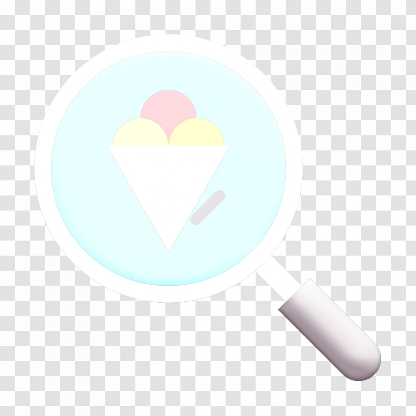 Search Icon Ice Cream Icon Summer Icon Transparent PNG