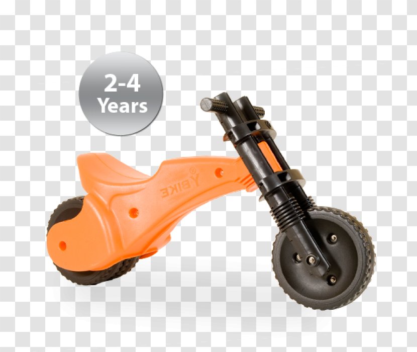 Balance Bicycle Vehicle Tricycle Orange Transparent PNG