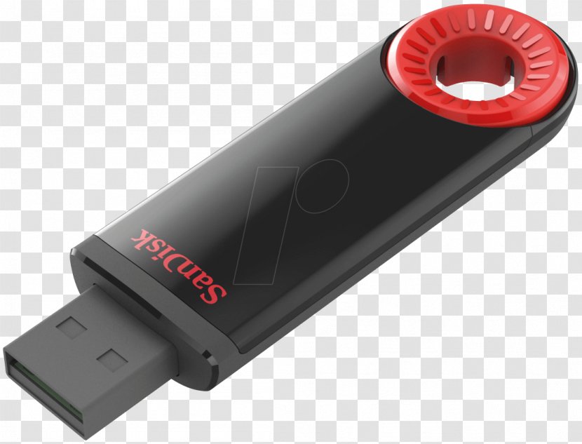 USB Flash Drives Computer Data Storage SanDisk Cruzer - Sandisk Transparent PNG