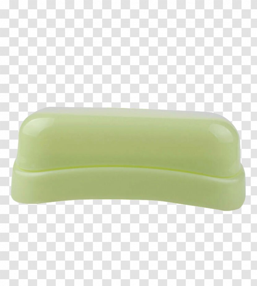 Green Rectangle - White Soap Dish With A Lid Transparent PNG