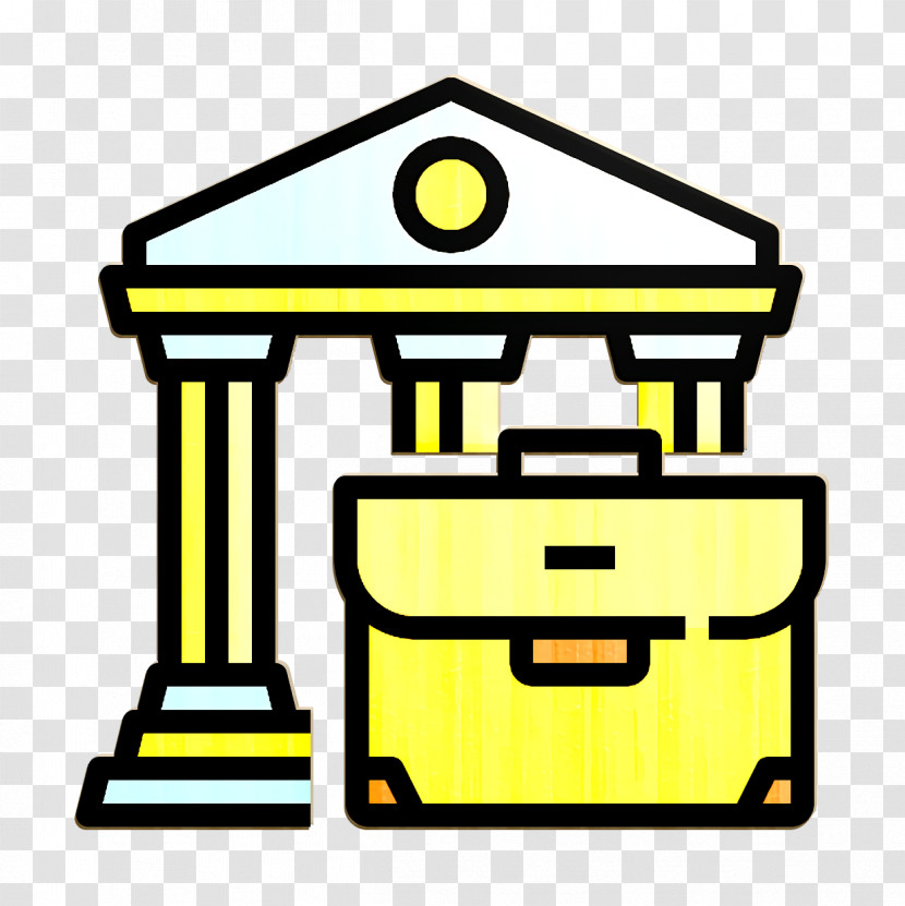Strategy Icon Briefcase Icon Bank Icon Transparent PNG