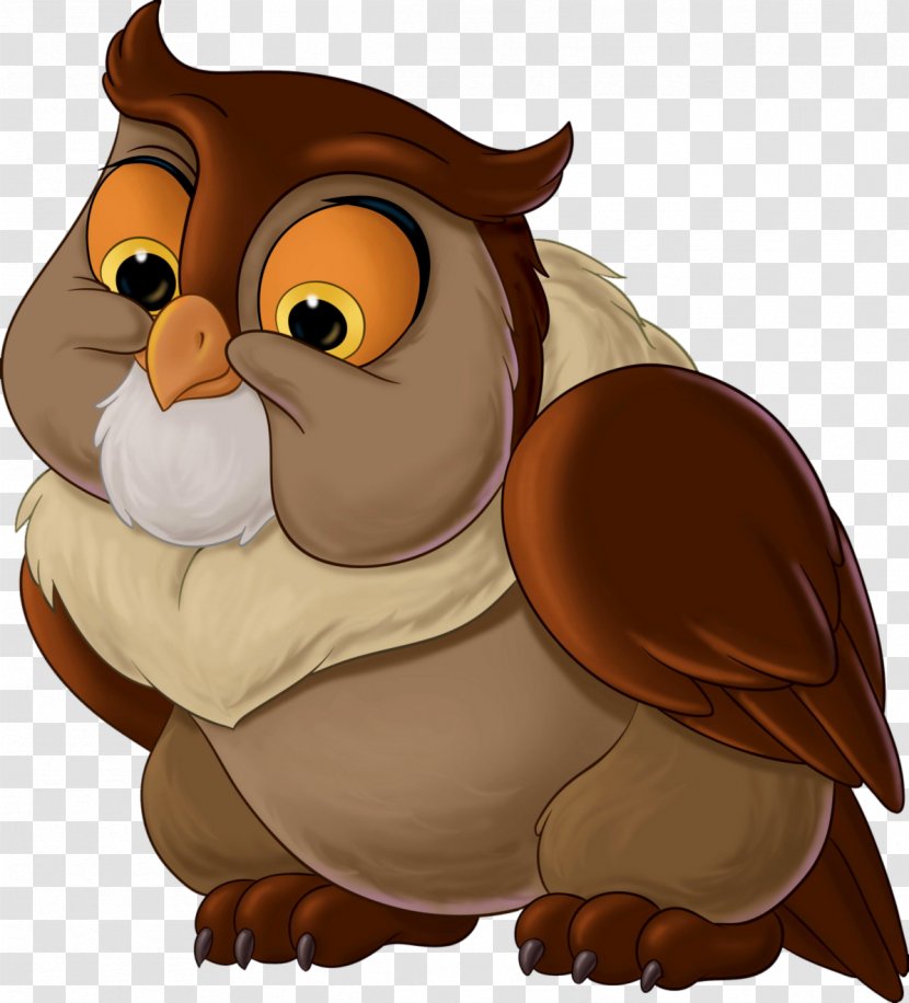 Friend Owl Bambi's Mother Thumper - Bambi Transparent PNG