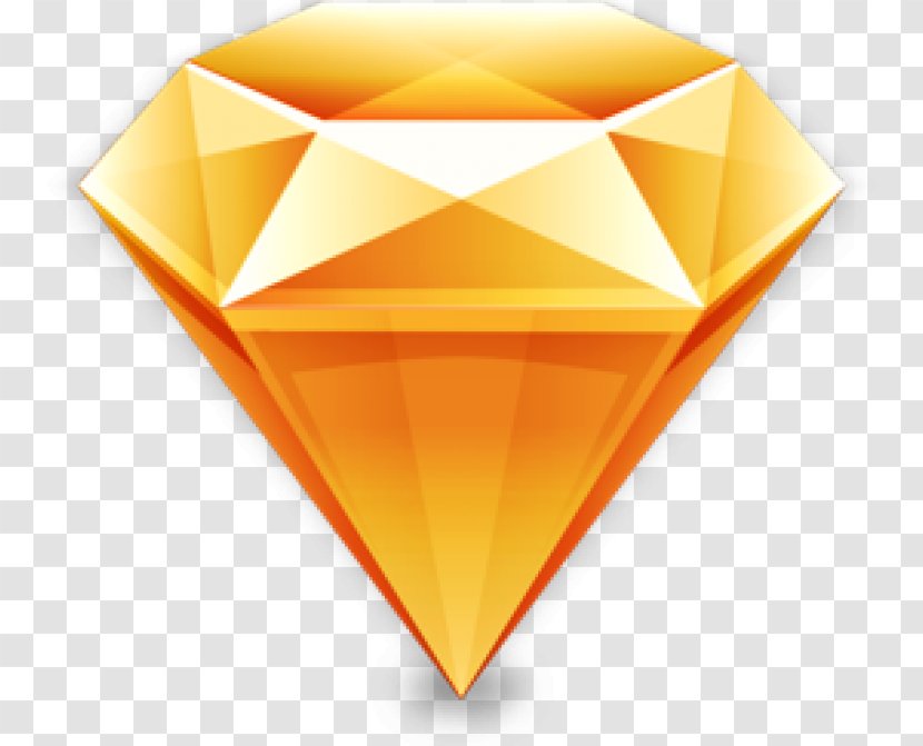 Icon Design Sketch - Orange Transparent PNG
