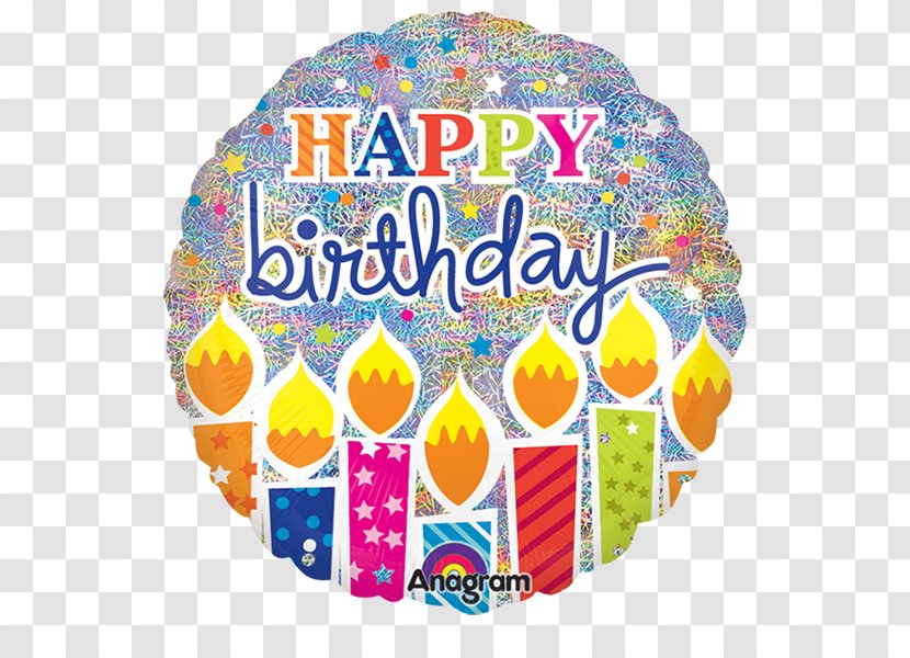 Happy Birthday Balloon Party Candle - Gift Transparent PNG