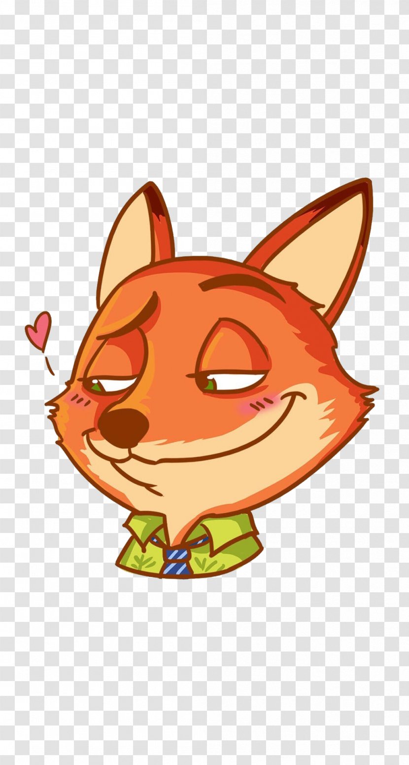 Nick Wilde Lt. Judy Hopps Fox Domestic Rabbit - Giant Panda - Cute Transparent PNG