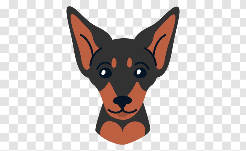 Puppy Miniature Pinscher German Whiskers - Dog Transparent PNG