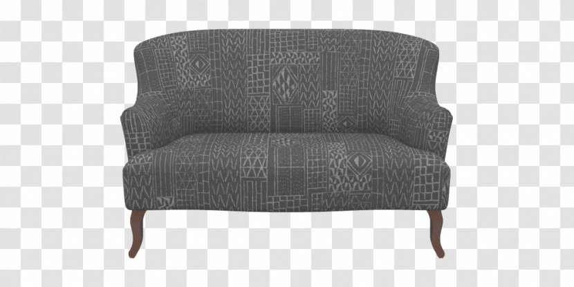 Loveseat Couch Product Design Chair Armrest - Black Transparent PNG