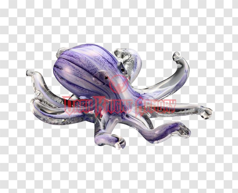 Octopus Art Glass Sculpture Transparent PNG