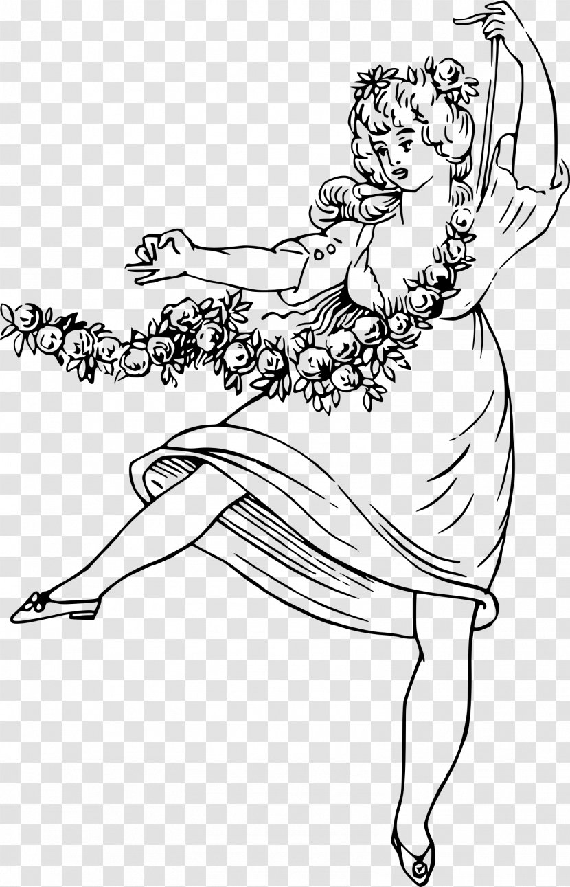 Middle Ages Line Art Drawing Clip - Heart - Medieval Women Transparent PNG