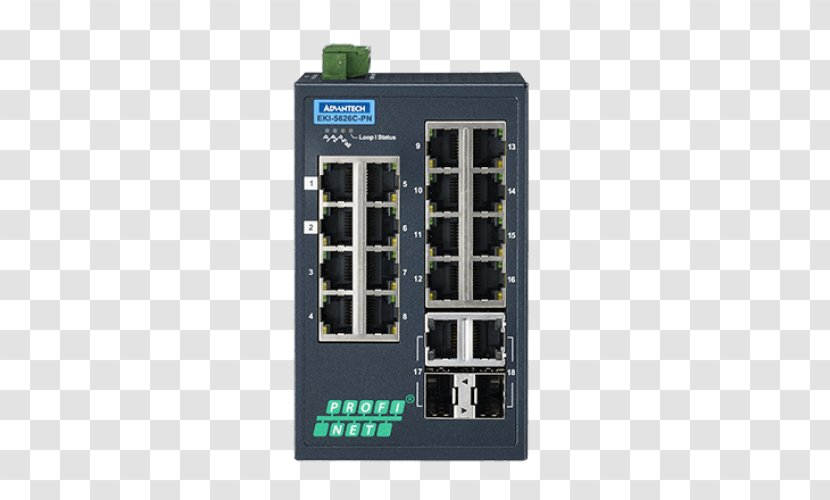 Network Switch PROFINET EtherNet/IP Industrial Ethernet - Ethernetip - Internet Group Management Protocol Transparent PNG