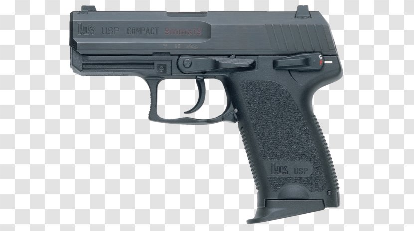 Heckler & Koch USP Compact Semi-automatic Pistol P2000 - Gun Accessory - Semiautomatic Firearm Transparent PNG