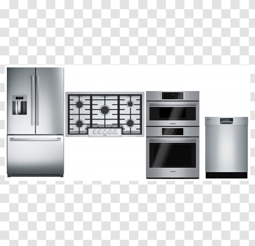 Small Appliance Cooking Ranges Refrigerator Home Microwave Ovens - Integrated Machine Transparent PNG