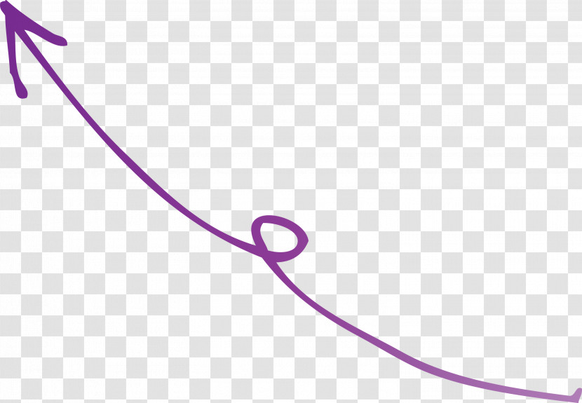 Curved Arrow Transparent PNG