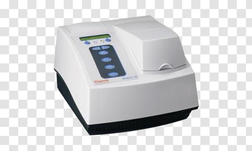Spectrophotometry Ultraviolet–visible Spectroscopy Optical Spectrometer Laboratory Thermo Fisher Scientific - Fluorescence Transparent PNG