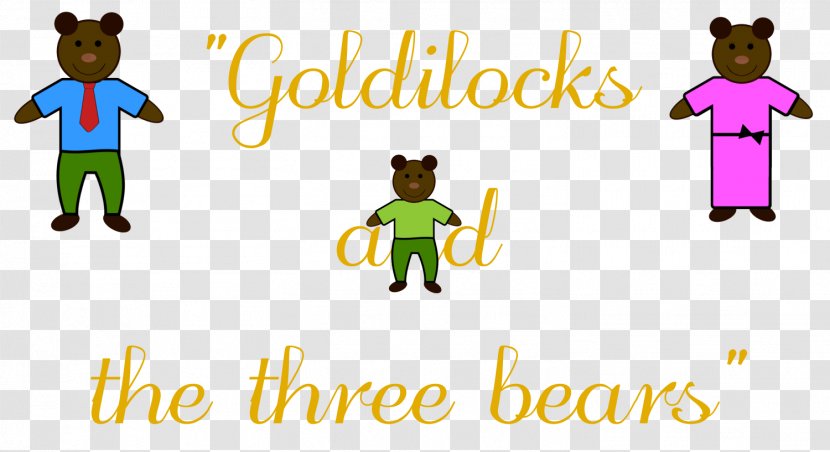 Goldilocks And The Three Bears Short Story Child Toddler - Silhouette Transparent PNG