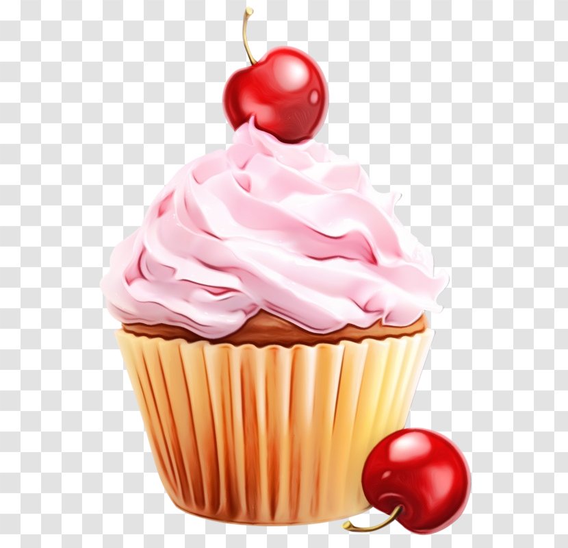 Cupcake Food Frozen Dessert Icing - Buttercream - Cake Transparent PNG