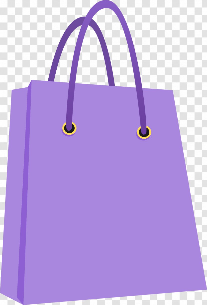 Tote Bag Shopping Bags & Trolleys Clip Art - Yellow - Clipart Transparent PNG