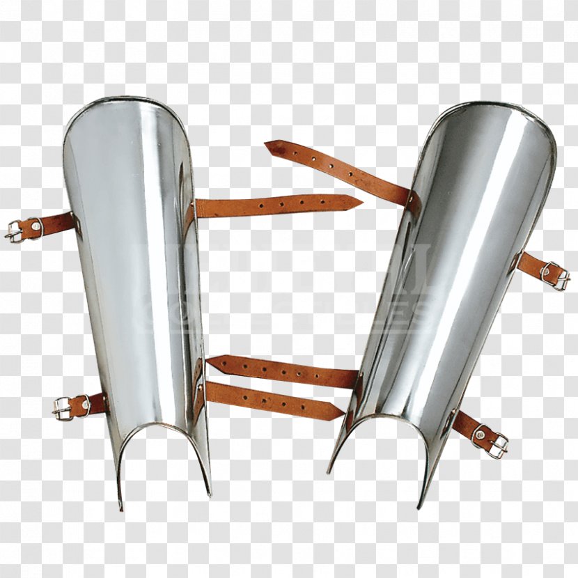 Middle Ages Greave Body Armor Armaduras Arroyo Components Of Medieval Armour - Warrior - Piecemeal Transparent PNG