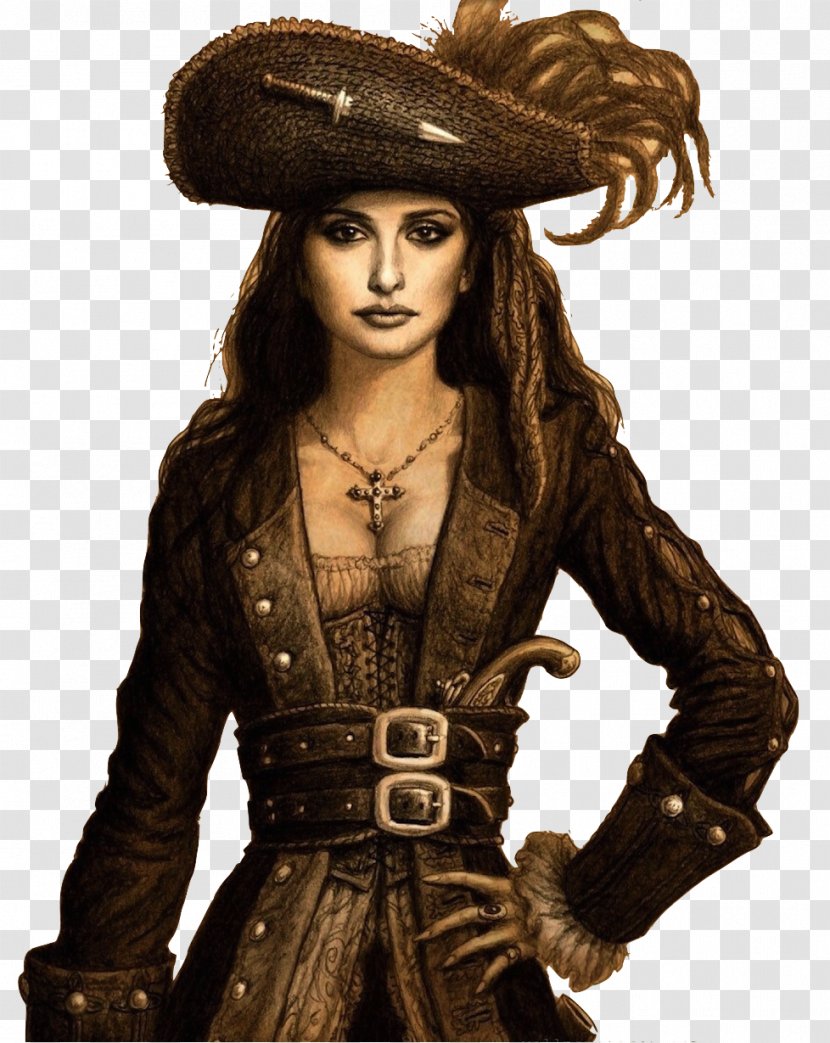Anne Bonny Pirates Of The Caribbean: On Stranger Tides Piracy Female - Hair Coloring - Caribbean Transparent PNG
