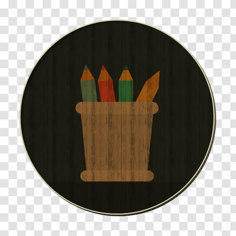 Pencil Case Icon Modern Education Icon Transparent PNG