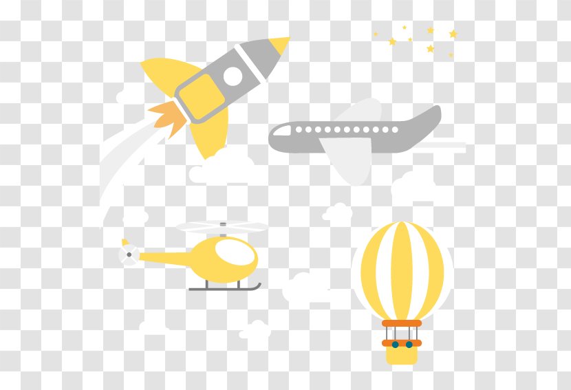 Flight Airplane Helicopter Aircraft - Area Transparent PNG