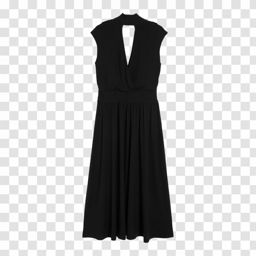 Little Black Dress Clothing Evening Gown Cocktail - Neck - Moda Transparent PNG