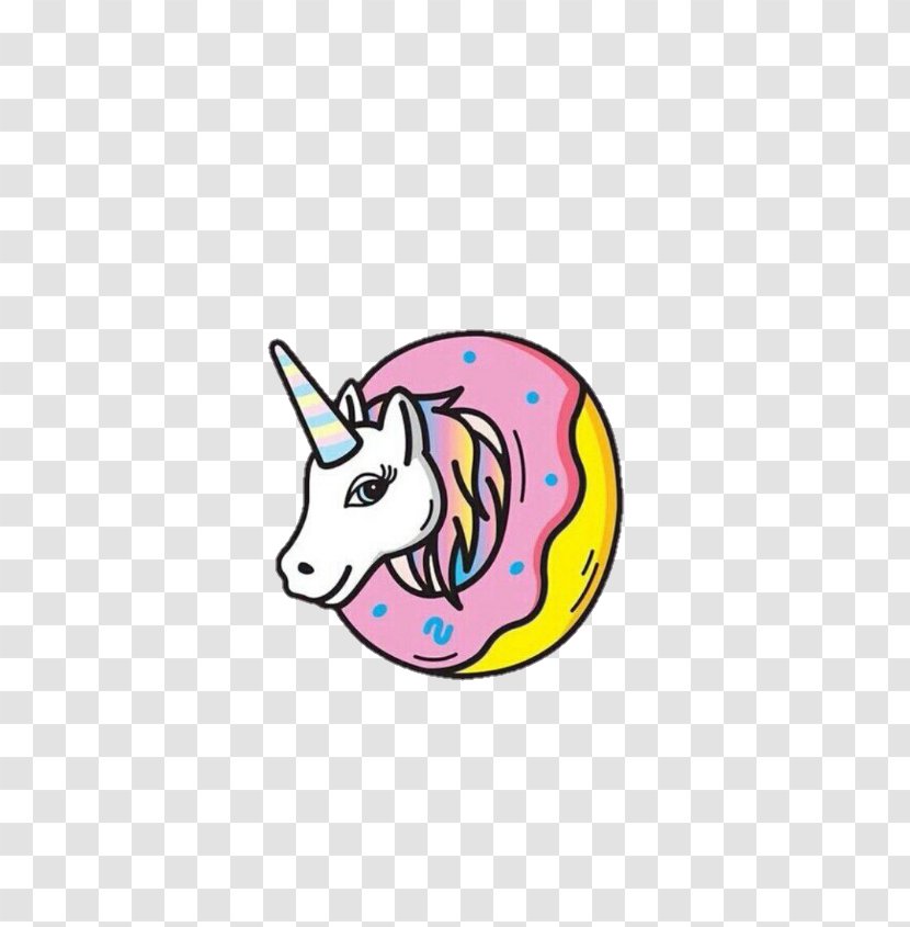 Donuts Unicorn Rainbow Drawing Mobile Phones Transparent PNG