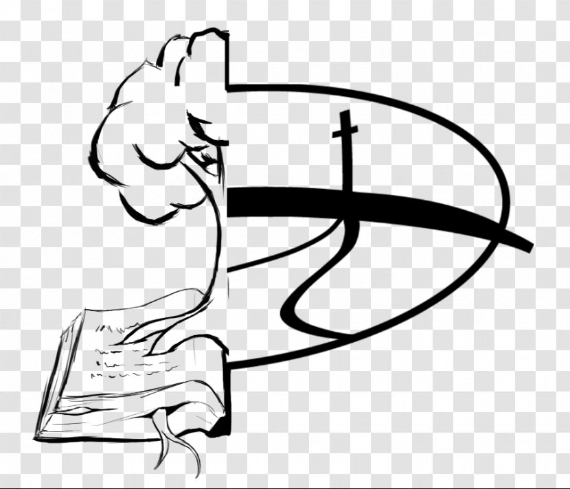 Drawing Line Art /m/02csf Clip - Silhouette - Laotto Wesleyan Church Transparent PNG