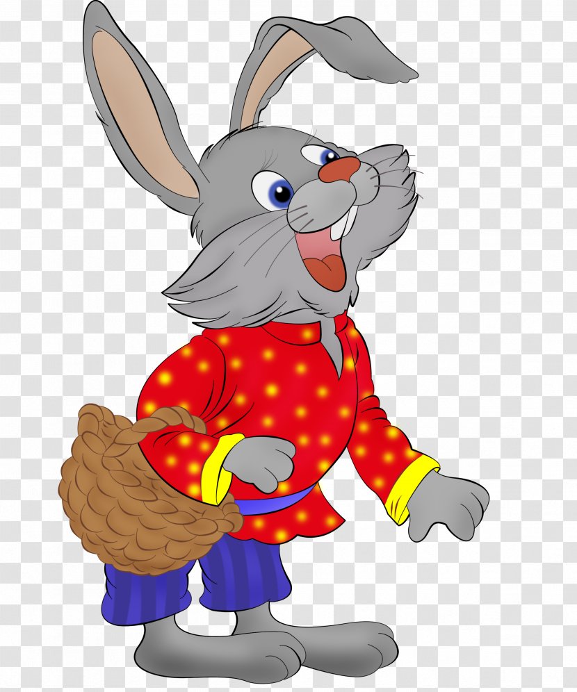 Easter Bunny Dog Mascot Clip Art - Fictional Character Transparent PNG