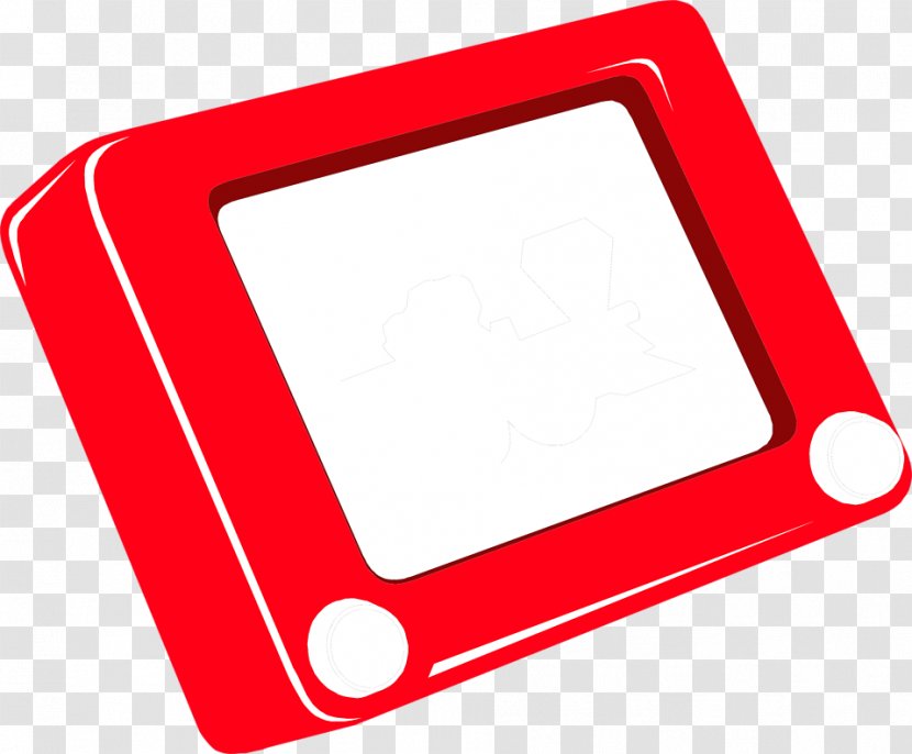 Etch A Sketch Etching Drawing - Ohio Art Company - Toy Transparent PNG