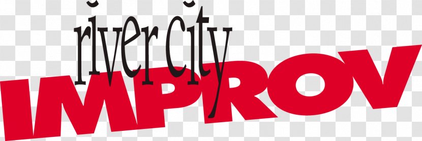 Logo Improvisational Theatre River City Saloon Design Transparent PNG
